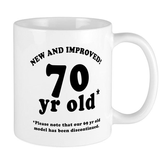 Best ideas about 70th Birthday Gag Gifts
. Save or Pin 70th Birthday Gag Gifts Mug by thebirthdayhill Now.