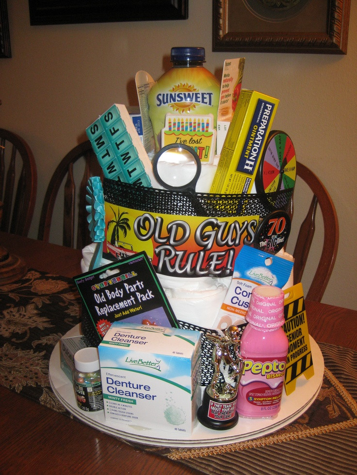 Best ideas about 70th Birthday Gag Gifts
. Save or Pin Happy 70th Birthday Cake made with Depends Now.