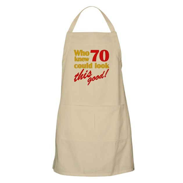 Best ideas about 70th Birthday Gag Gifts
. Save or Pin Funny 70th Birthday Gag Gifts BBQ Apron by thebirthdayhill Now.