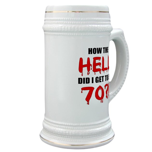 Best ideas about 70th Birthday Gag Gifts
. Save or Pin 70th Birthday Gag Gift Stein by billiejo ts Now.