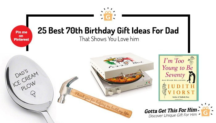 Best ideas about 70Th Birthday Gift Ideas For Dad
. Save or Pin 25 Best 70th Birthday Gift Ideas For Dad That Shows You Now.