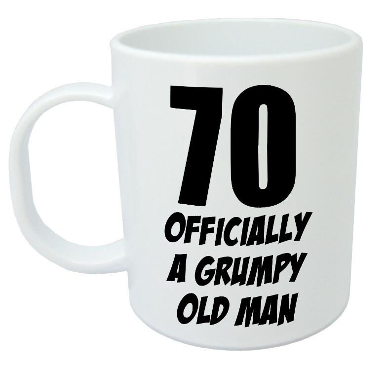 Best ideas about 70th Birthday Gifts For Men
. Save or Pin 70 ficially Mug Funny Novelty 70th Birthday Gifts for Now.