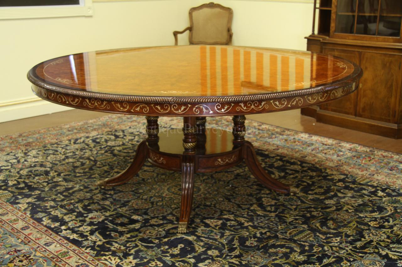 Best ideas about 72 Inch Round Dining Table
. Save or Pin 72 Inch Round Walnut Dining Table with Lazy Susan for Sale Now.