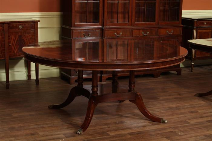 Best ideas about 72 Inch Round Dining Table
. Save or Pin 72" High End Round Mahogany Dining Table with Duncan Phyfe Now.
