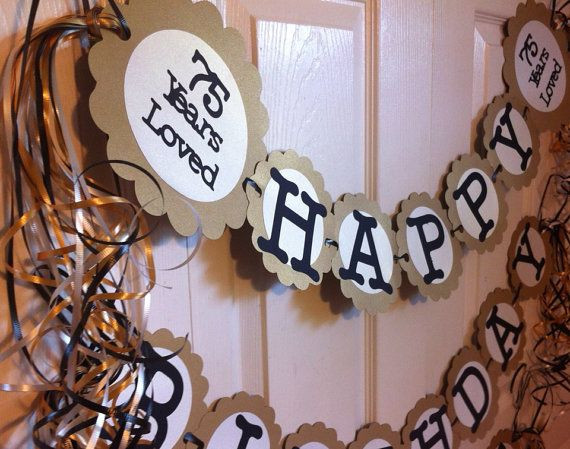 Best ideas about 75 Birthday Decorations
. Save or Pin Best 25 75th birthday decorations ideas on Pinterest Now.