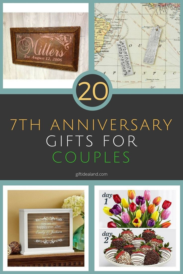 Best ideas about 7Th Anniversary Gift Ideas
. Save or Pin 1000 ideas about 7th Anniversary Gifts on Pinterest Now.