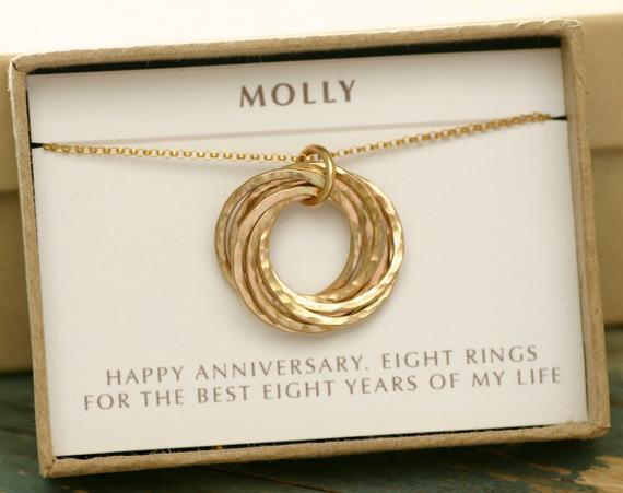 Best ideas about 8 Year Anniversary Gift Ideas For Him
. Save or Pin 8th anniversary t for wife 8 year anniversary necklace for Now.