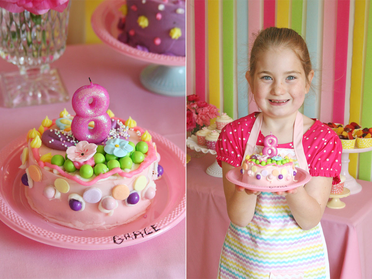 Best ideas about 8 Year Old Birthday Party
. Save or Pin Grace’s Cake Decorating Party – Glorious Treats Now.