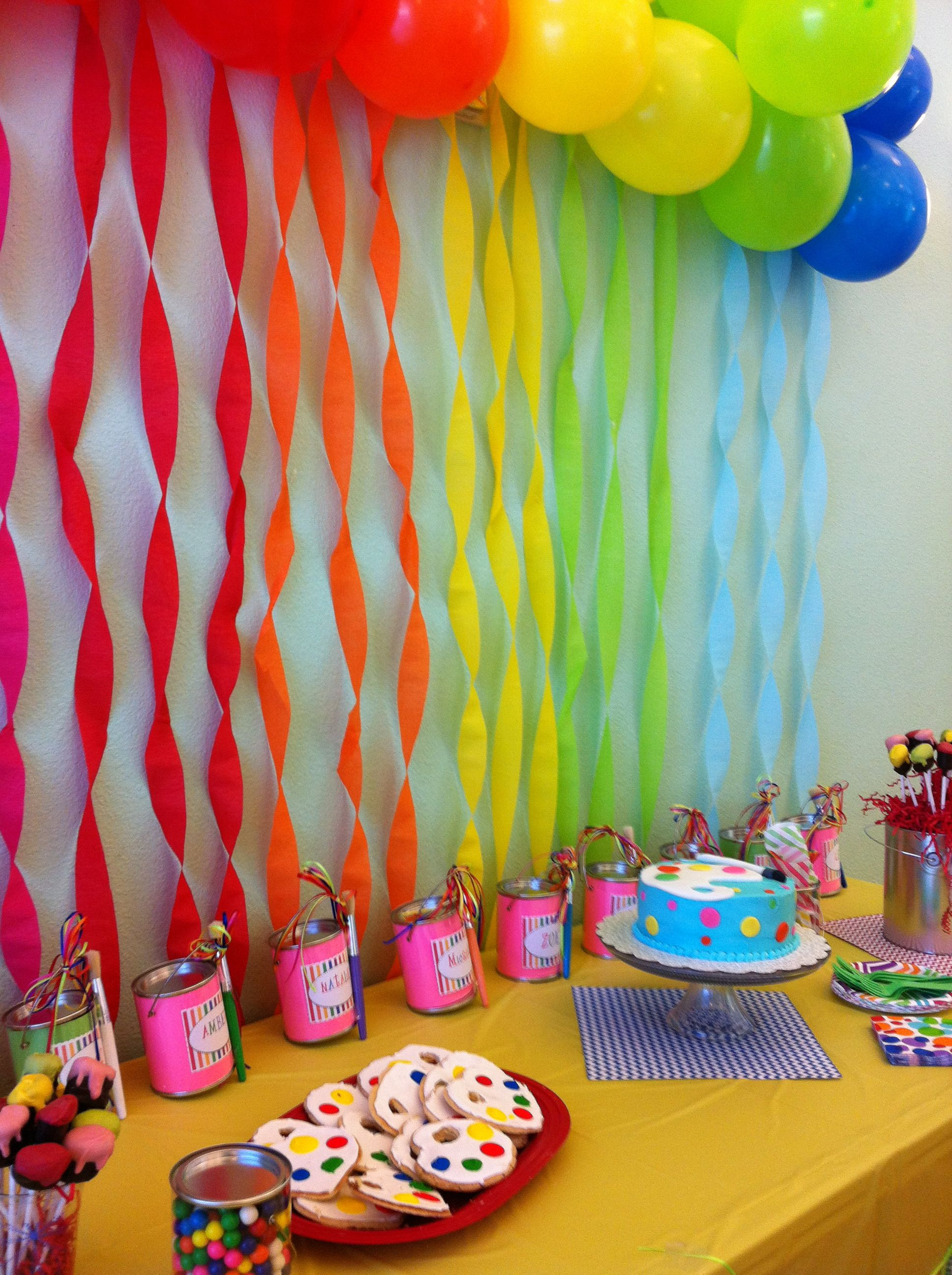 Best ideas about 8 Year Old Birthday Party Ideas
. Save or Pin 8 year old girl birthday art party Now.