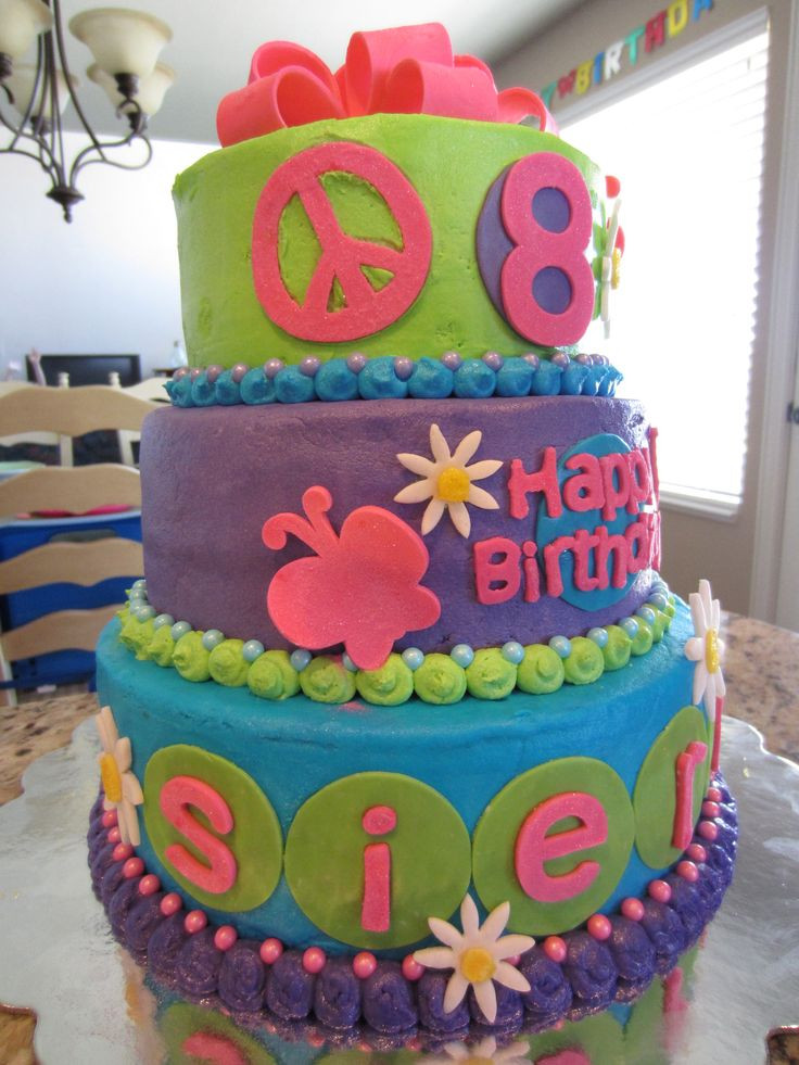 Best ideas about 8 Year Old Birthday Party Ideas
. Save or Pin 8 year old girl Birthday Cake Now.