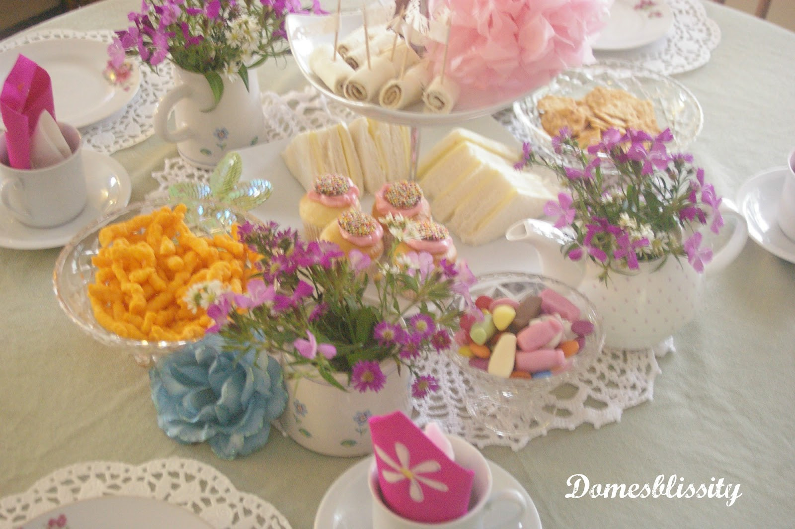 Best ideas about 8 Year Old Birthday Party Ideas
. Save or Pin Frugal and easy 8 year old birthday high tea Domesblissity Now.