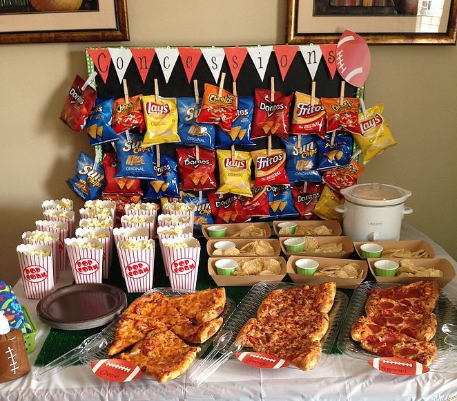 Best ideas about 8 Year Old Boy Birthday Party Ideas
. Save or Pin Concession stand for football baseball or other sports Now.