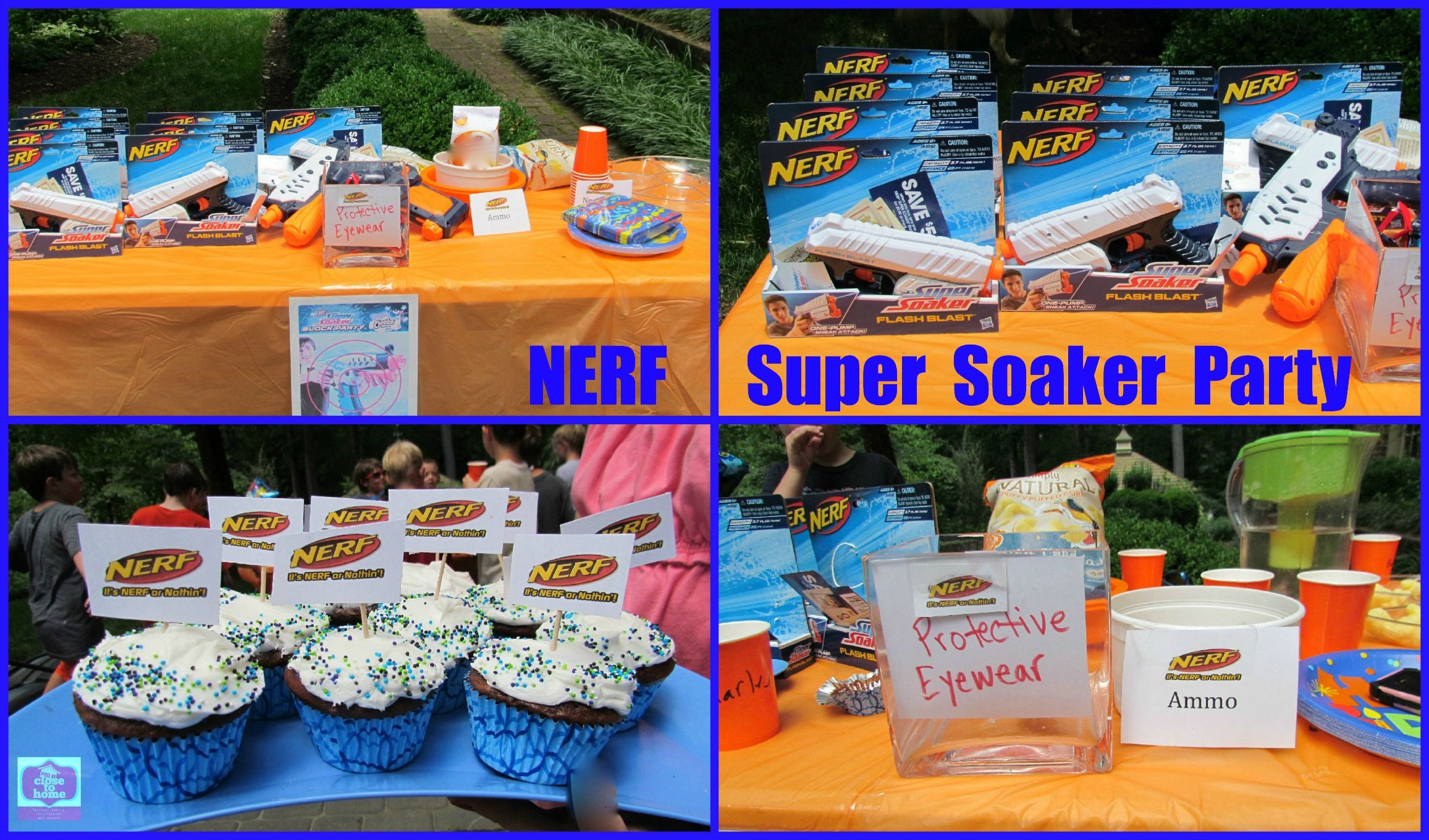 Best ideas about 8 Year Old Boy Birthday Party Ideas
. Save or Pin Summer Birthday Party Ideas NERF Super Soaker Now.