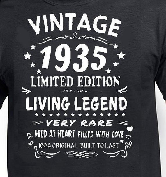 Best ideas about 80 Year Old Birthday Gifts
. Save or Pin 80th birthday Gift T Shirt Funny 80th birthday by Now.