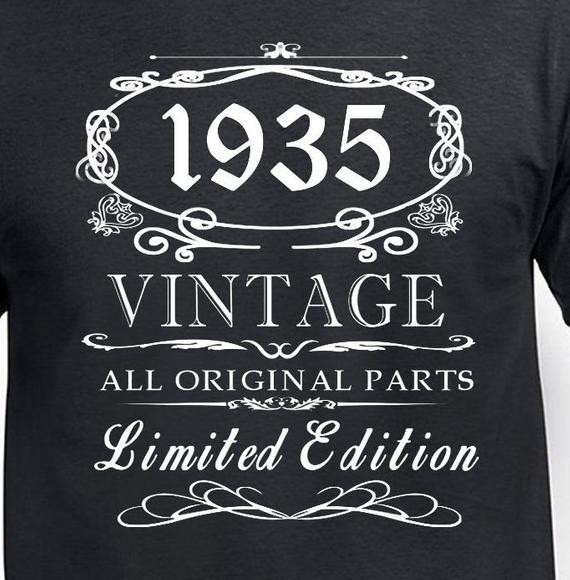 Best ideas about 80 Year Old Birthday Gifts
. Save or Pin 80th birthday Gift T Shirt Funny 80th birthday Present Age Now.