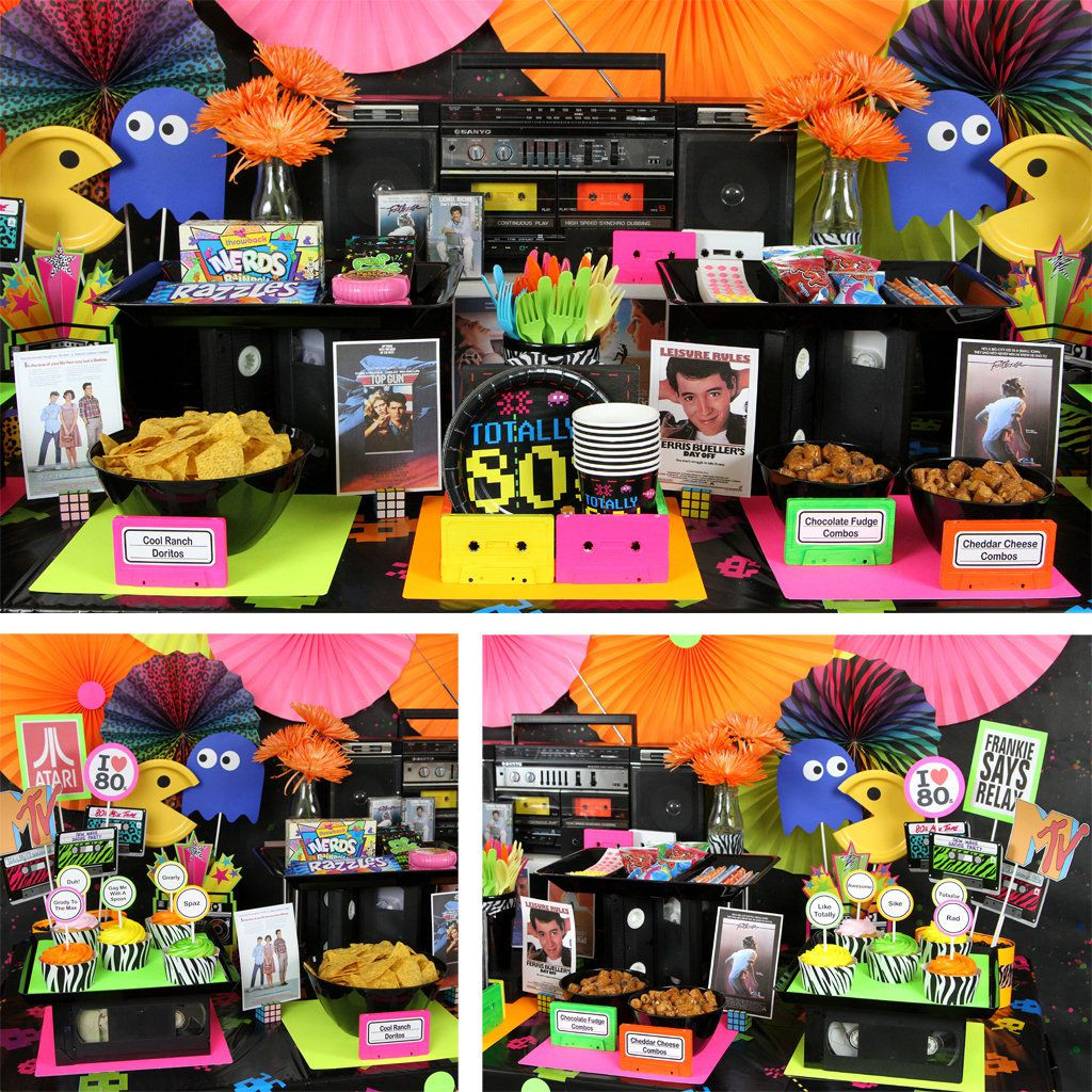 Best ideas about 80s Birthday Party
. Save or Pin 80s Party Ideas Now.