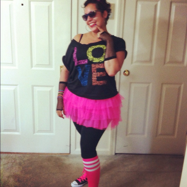 Best ideas about 80S Costume DIY
. Save or Pin My 80s style outfit for the party Misc Pinterest Now.