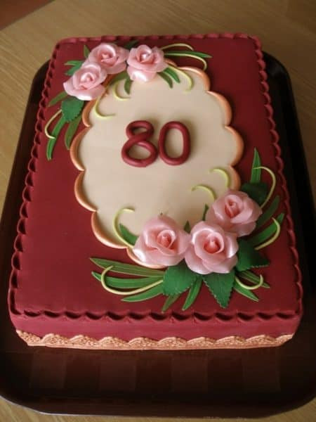 Best ideas about 80th Birthday Cake Ideas
. Save or Pin 80th Birthday Cakes Now.