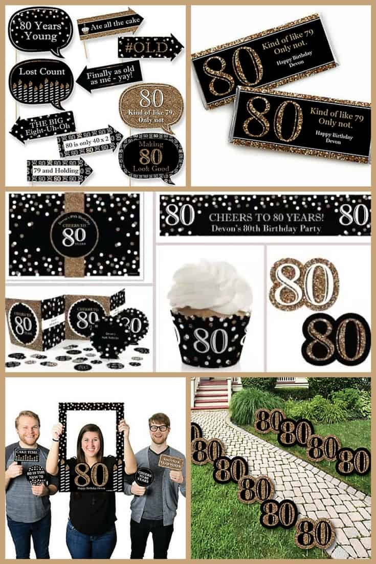 Best ideas about 80Th Birthday Gift Ideas For Men
. Save or Pin 80th Birthday Party Ideas The Best Themes Decorations Now.