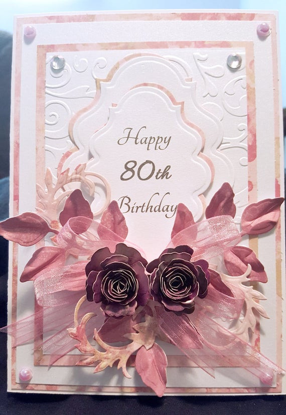 Best ideas about 80th Birthday Gifts For Her
. Save or Pin Items similar to birthday cards special occasion cards Now.
