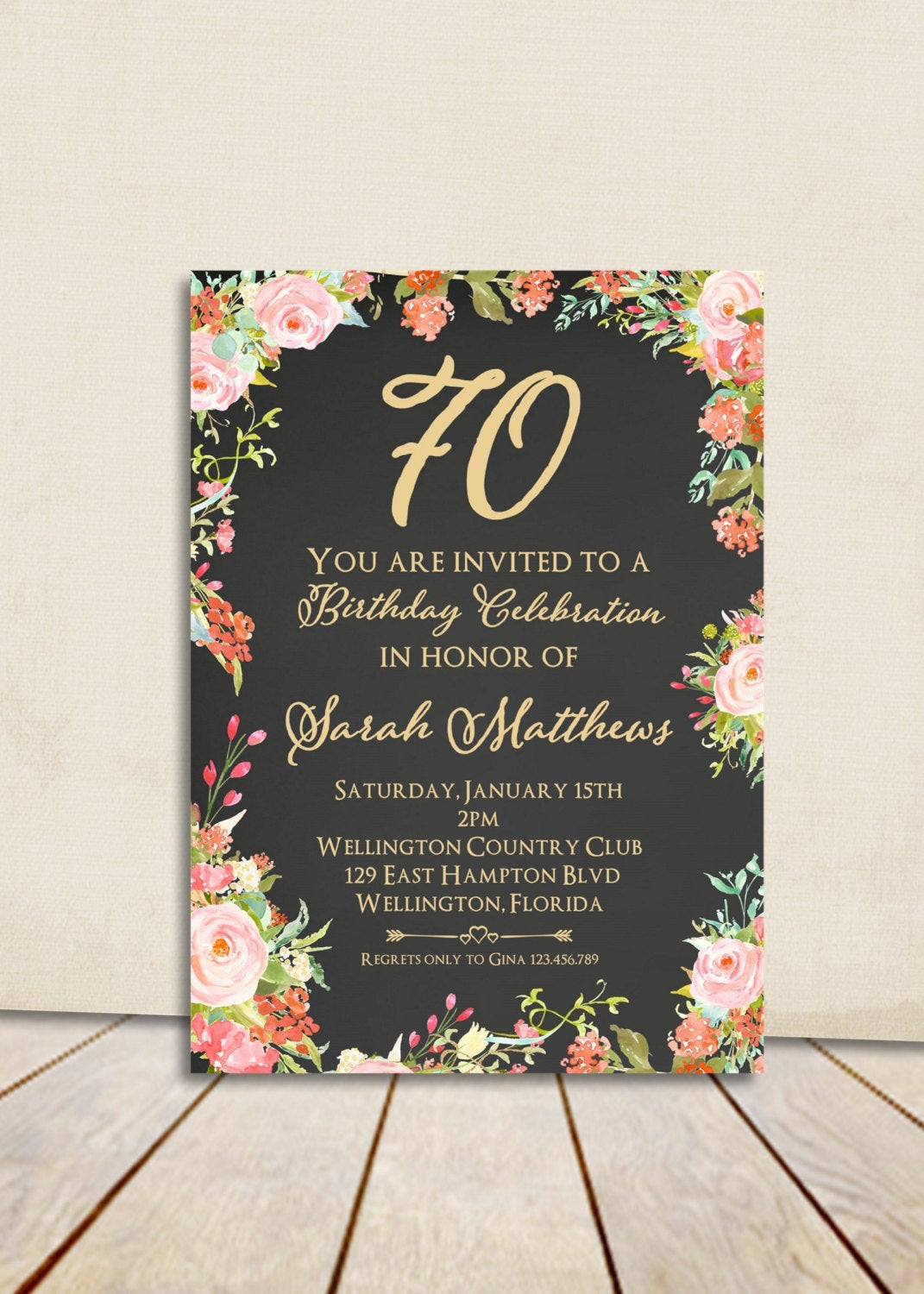 Best ideas about 80th Birthday Invitations
. Save or Pin 80th Birthday Invitation Surprise Birthday Adult Birthday Now.