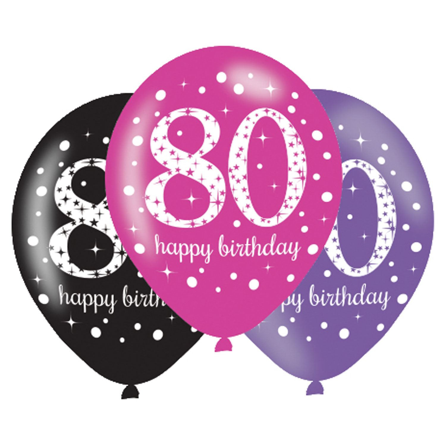Best ideas about 80th Birthday Party
. Save or Pin Pink Sparkling Celebration 80th Birthday Party Tableware Now.