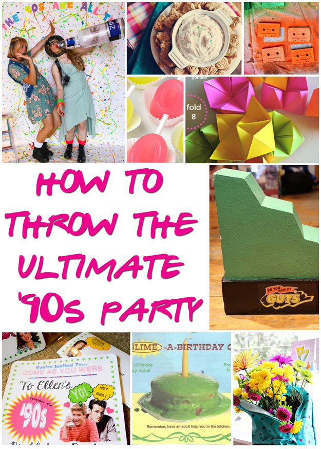 Best ideas about 90 Birthday Decorations
. Save or Pin 29 Essentials For Throwing A Totally Awesome 90s Party Now.