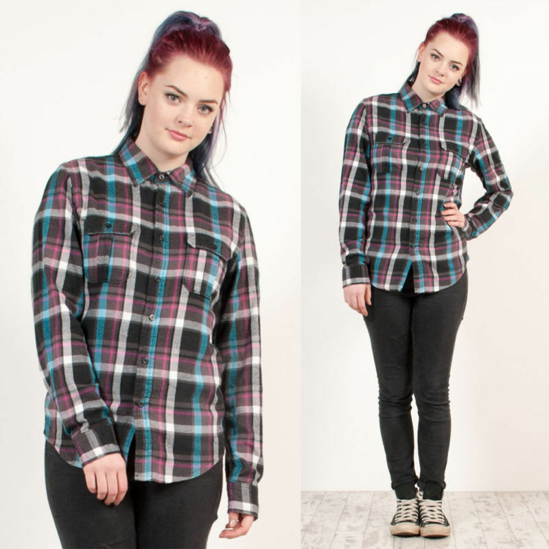 Best ideas about 90'S Short Hairstyles
. Save or Pin WOMENS VINTAGE 90 S CHECK PLAID OVERSIZE GRUNGE STYLE PINK Now.
