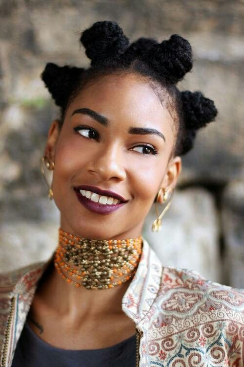 Best ideas about 90S Hairstyles For Black Women
. Save or Pin Pretty girl with Bantu knots My Style Now.