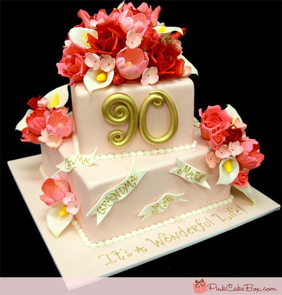 Best ideas about 90th Birthday Cake
. Save or Pin 780 best images about 90th Birthday Cake And Extras on Now.