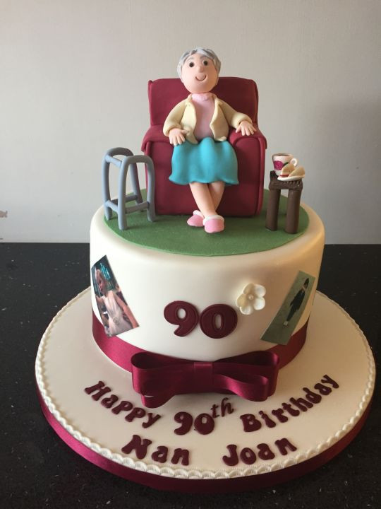 Best ideas about 90th Birthday Cake
. Save or Pin 90th birthday cake cake by Donnajanecakes CakesDecor Now.
