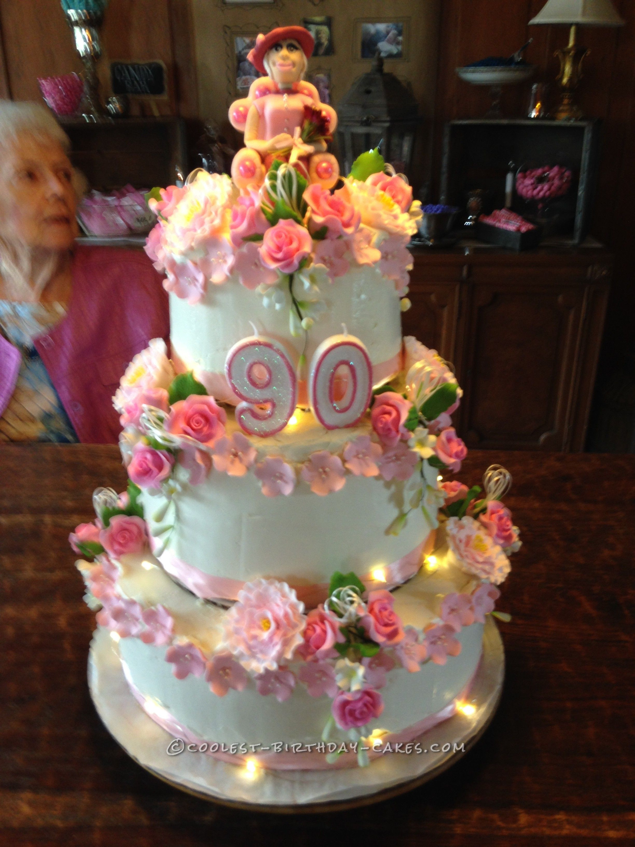 Best ideas about 90th Birthday Cake
. Save or Pin 90th Birthday Cake for Mom Now.