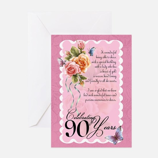 Best ideas about 90th Birthday Card
. Save or Pin 90Th Birthday 90th Birthday Greeting Cards Now.