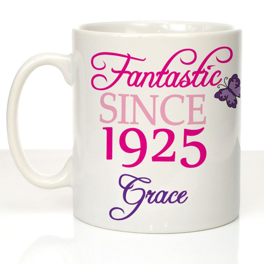Best ideas about 90th Birthday Gift Ideas
. Save or Pin 90th birthday t personalised 90th birthday mug womens Now.