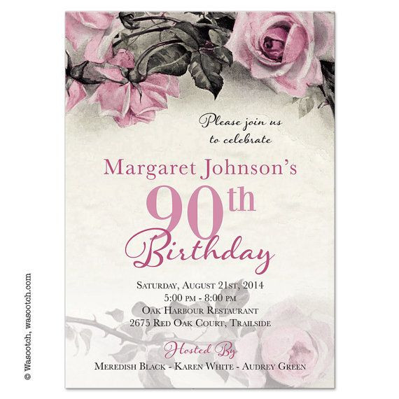 Best ideas about 90th Birthday Invitations
. Save or Pin Best 25 90th birthday parties ideas on Pinterest Now.