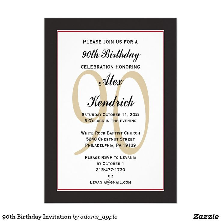 Best ideas about 90th Birthday Invitations
. Save or Pin 1000 ideas about 90th Birthday Invitations on Pinterest Now.