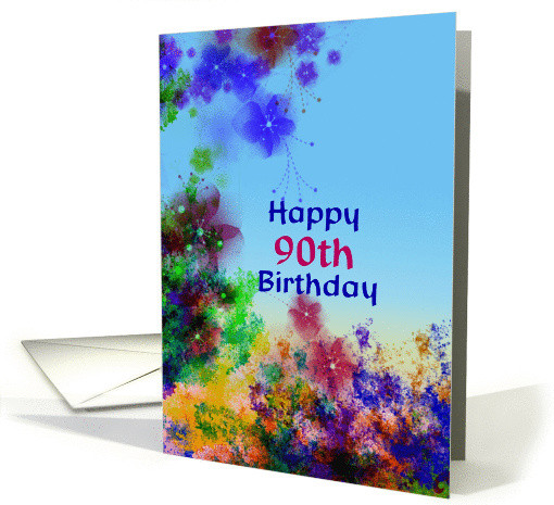 Best ideas about 90th Birthday Wishes
. Save or Pin Ninetieth birthday wishes glorious flowers Happy 90th Now.