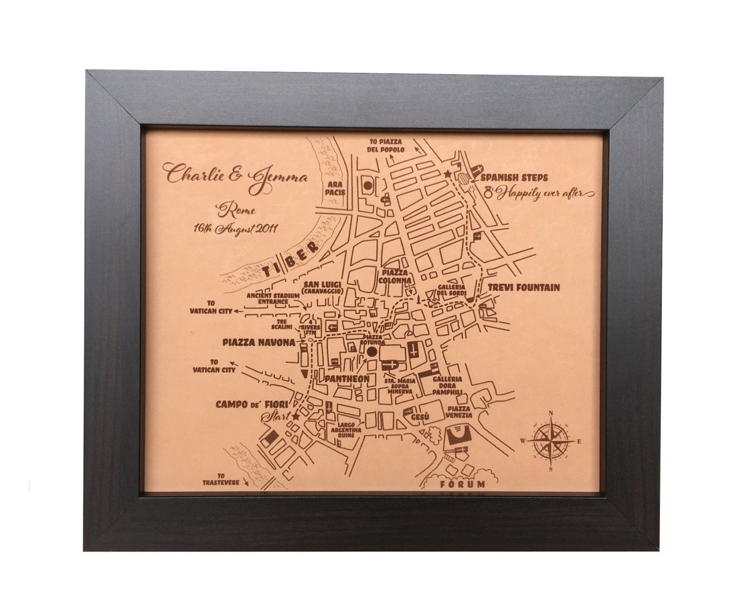 Best ideas about 9Th Anniversary Gift Ideas For Her
. Save or Pin leather anniversary t for her custom leather city map 3rd Now.