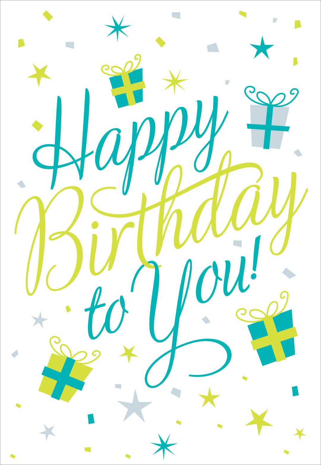 Best ideas about A Birthday Card
. Save or Pin Happy Birthday to You Birthday Card Free Now.