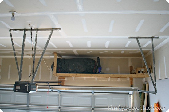 Best ideas about Above Garage Door Storage
. Save or Pin Most epic clean out ever from Thrifty Decor Chick Now.