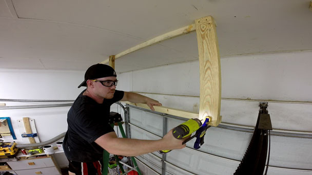 Best ideas about Above Garage Door Storage
. Save or Pin Adding Storage The Garage Door Now.