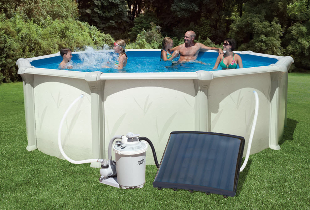 Best ideas about Above Ground Pool Heater
. Save or Pin NEW LARGE SOLAR POWERED POOL HEATER for INTEX ABOVE GROUND Now.