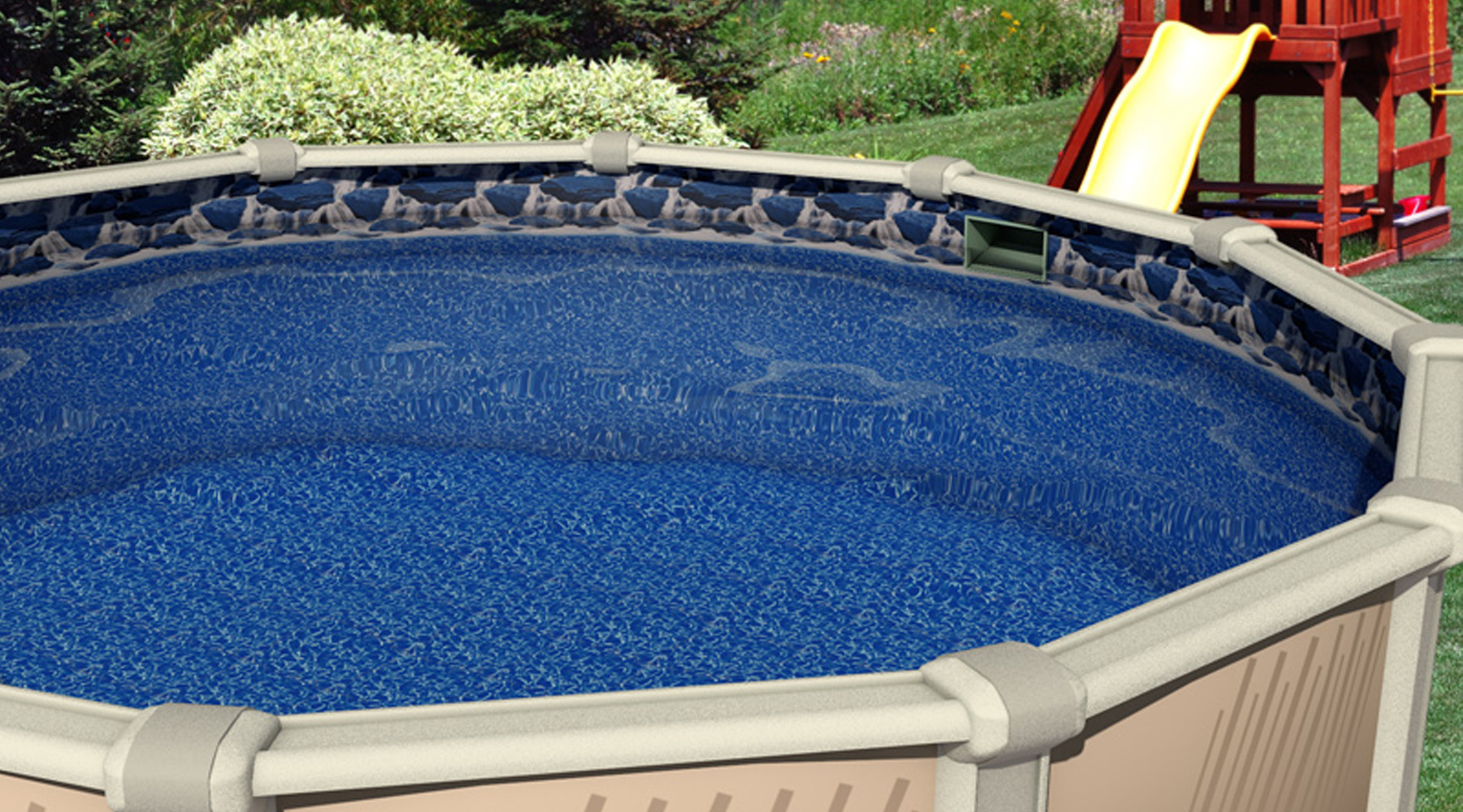 Best ideas about Above Ground Pool Liners
. Save or Pin 24 ft Round Overlap Waterfall Ground Swimming Pool Now.