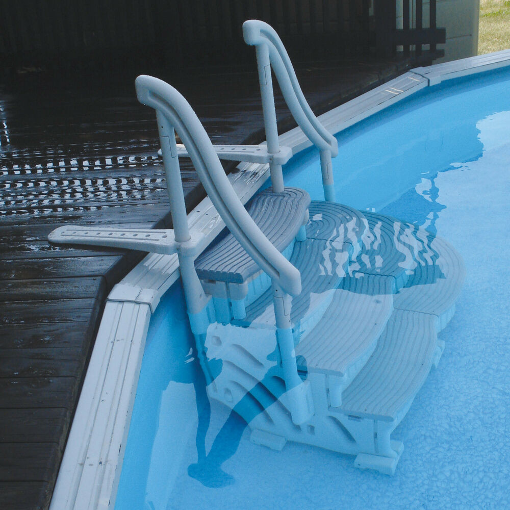 Best ideas about Above Ground Pool Stairs Steps
. Save or Pin plete Curve Step System for Ground Pools Now.