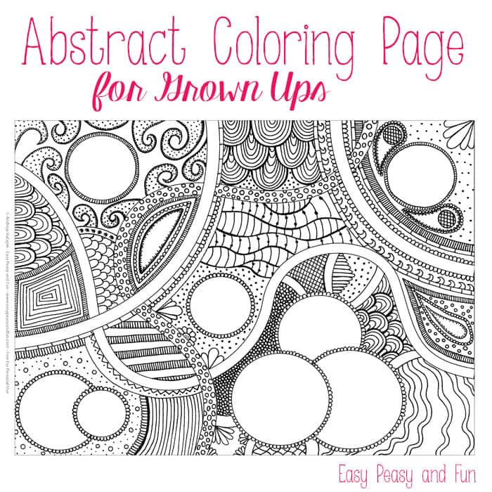 Best ideas about Abstract Coloring Pages For Adults
. Save or Pin Free Abstract Coloring Page for Adults Easy Peasy and Fun Now.
