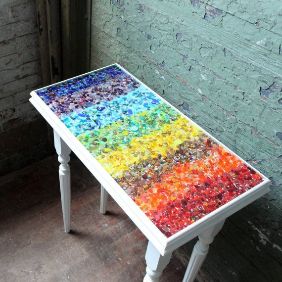 Best ideas about Acrylic Table Top DIY
. Save or Pin 2000 bead resin table Handcrafted pine occasional table Now.
