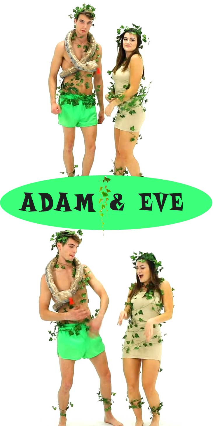 Best ideas about Adam And Eve Costume DIY
. Save or Pin Easy Diy Halloween Costumes for Couples DIY Cuteness Now.