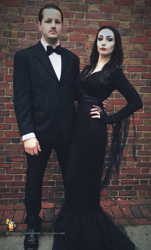 Best ideas about Addams Family Costumes DIY
. Save or Pin DIY Funny Clever and Unique Couples Halloween Costume Now.
