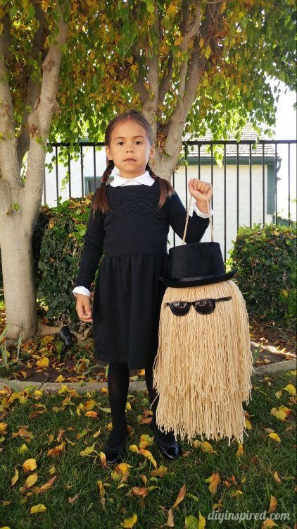 Best ideas about Addams Family Costumes DIY
. Save or Pin Cousin It DIY Trick or Treat Pail Now.
