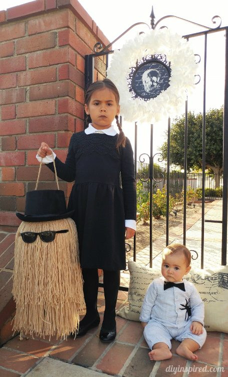 Best ideas about Addams Family Costumes DIY
. Save or Pin DIY Baby Pubert Addams Halloween Costume DIY Inspired Now.